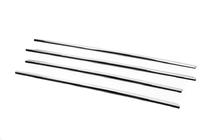 Fiat 500X 2014-2024 Moulures de vitre chromées (4 pcs) photo 3