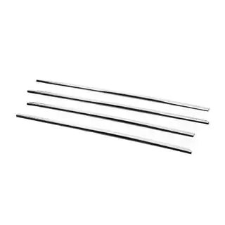 Moulures de vitre chromées (4 pcs) photo 3