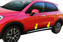 Fiat 500X 2014-2024 Moulures de porte chromées (4 pcs) photo 7