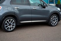 Fiat 500X 2014-2024 Moulures de porte chromées (4 pcs) photo 3