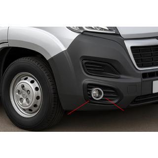 Couvre-feux antibrouillard chromés (acier inoxydable) photo 1