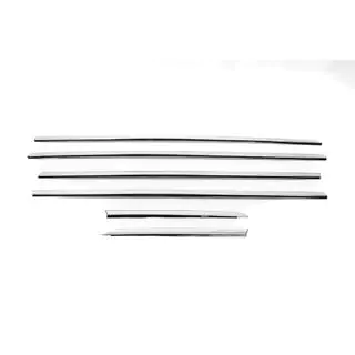 Baguettes de vitres inférieures chromées (inox) photo 2