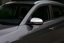 Hyundai Tucson TL 2016-2021 Couvre-Rétroviseurs (2 pcs, Acier Inoxydable) photo 3