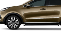 Kia Sportage 2015-2021 Moulures de Portes Acier Inoxydable (4 pcs) OmsaLine - Inox Italien photo 3