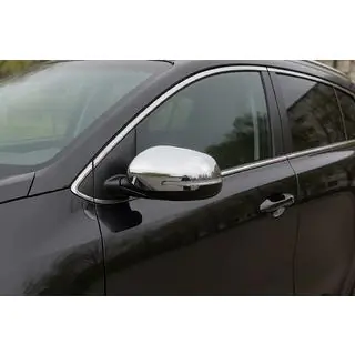 Coques de Rétroviseurs (2 pcs, Acier Inoxydable) Kia Sportage 2015-2021 photo 1