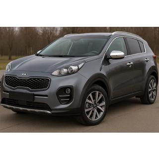 Coques de Rétroviseurs (2 pcs, Acier Inoxydable) Kia Sportage 2015-2021 photo 3