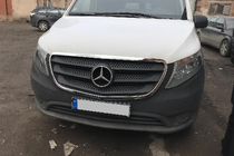 Mercedes Vito/V-class W447 2014- Encadrement de calandre (2 pcs, inox) photo 3