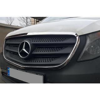 Encadrement de calandre (2 pcs, inox) Mercedes Vito/V-class W447 2014- photo 4