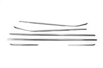 Opel Corsa E 2015-2019 Encadrement de Fenêtres (6 pcs, Inox) photo 3