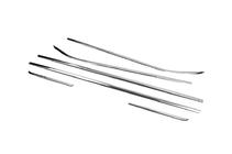 Opel Corsa E 2015-2019 Encadrement de Fenêtres (6 pcs, Inox) photo 2