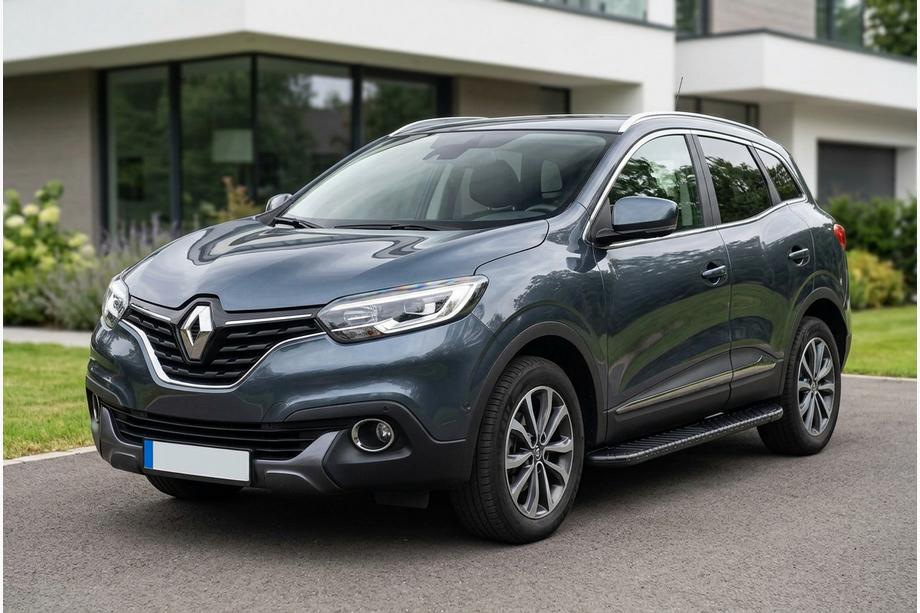 Renault Kadjar 2015-2022 Marchepieds Latéraux Bosphorus Black (2 pcs, Aluminium) Image