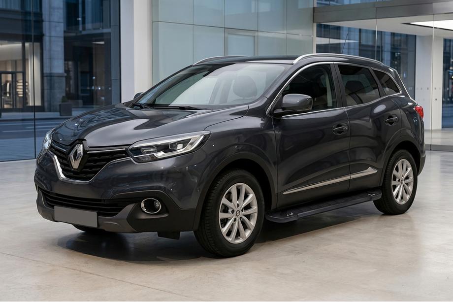 Renault Kadjar 2015-2022 Marchepieds Latéraux RedLine Black (2 pcs, Aluminium) Image