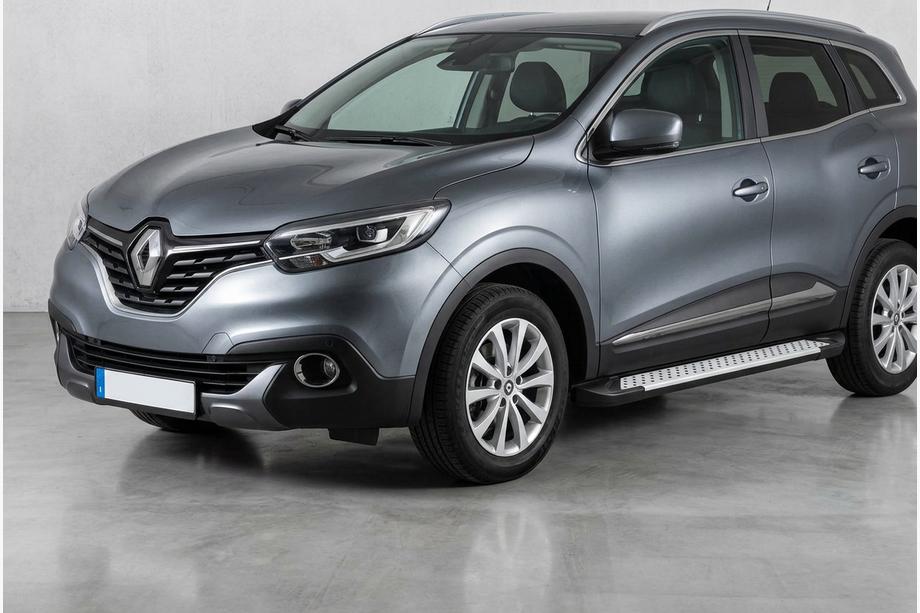 Renault Kadjar 2015-2022 Marchepieds latéraux Allmond Grey (2 pcs, aluminium) Image
