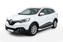 Renault Kadjar 2015-2022 Marchepieds Latéraux Allmond White (2 pcs, Aluminium) photo 1