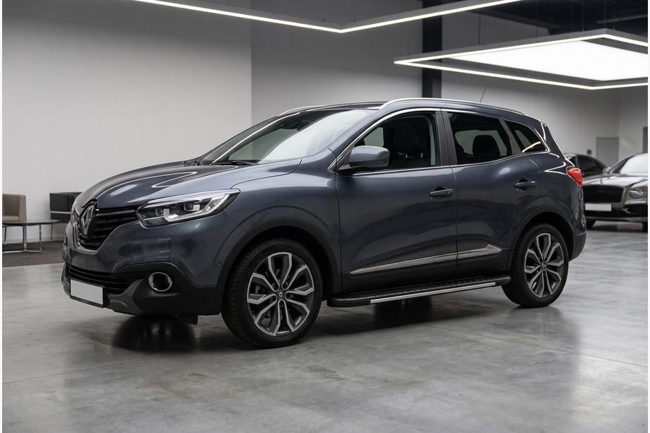 Renault Kadjar 2015-2022 Marchepieds latéraux Bosphorus Grey (2 pcs, aluminium) Image