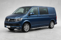 Volkswagen T6 2015-2024 Marchepieds Latéraux Maydos V1 (2 pcs, inox) photo 1