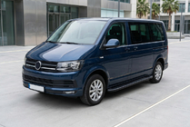 Volkswagen T6 2015-2024 Marchepieds Latéraux Bosphorus Black (2 pcs, Aluminium) photo 1