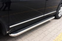 Volkswagen T6 2015-2024 Marchepieds Lateraux Maydos V2 (2 pcs, inox) photo 1