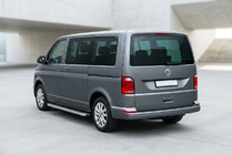 Volkswagen T6 2015-2024 Marchepieds Latéraux BlackLine (2 pcs, Aluminium) photo 1