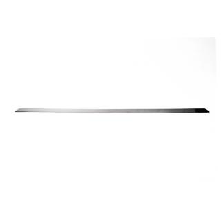 Baguette inox au-dessus de la plaque d'immatriculation photo 2