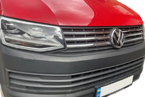 Volkswagen T6 2015-2024 Couvre-Calandre Chromés 2015-2019 (4 pcs, inox) photo 1