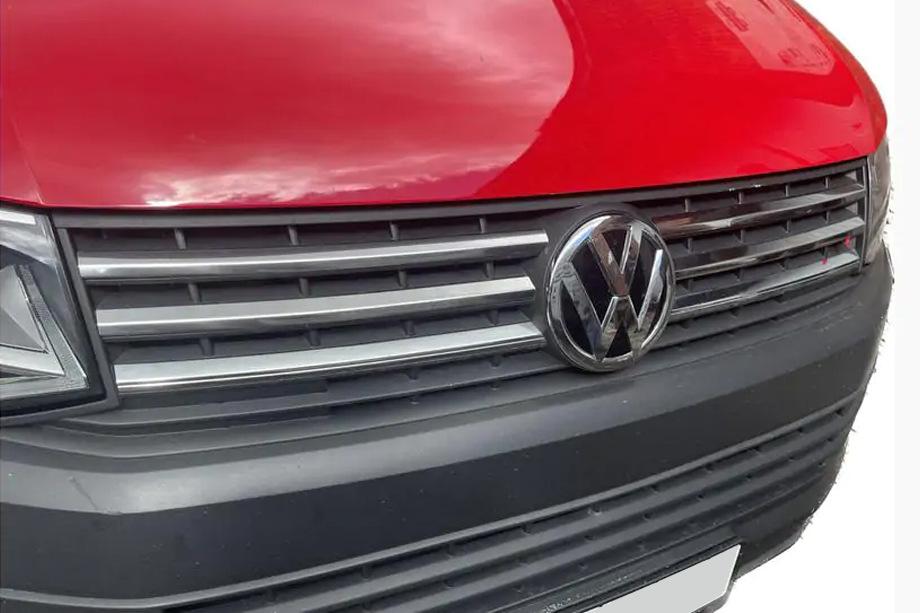 Volkswagen T6 2015-2024 Couvre-Calandre Chromés 2015-2019 (4 pcs, inox) OmsaLine - Acier Inoxydable Italien Photo 3