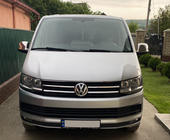 Volkswagen T6 2015-2024 Couvre-calandre supérieur 2015-2019 (2 pcs, inox) OmsaLine - Inox Italien photo 2