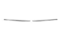 Volkswagen T6 2015-2024 Couvre-calandre supérieur 2015-2019 (2 pcs, inox) OmsaLine - Inox Italien photo 3