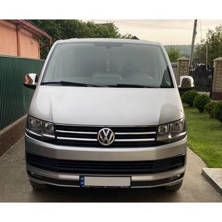 Couvre-calandre supérieur 2015-2019 (2 pcs, inox) Volkswagen T6 2015-2024 photo 2