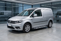 Volkswagen Caddy 2015-2020 Marchepieds Latéraux Sunrise (2 pcs, Aluminium) Empattement Maxi photo 1