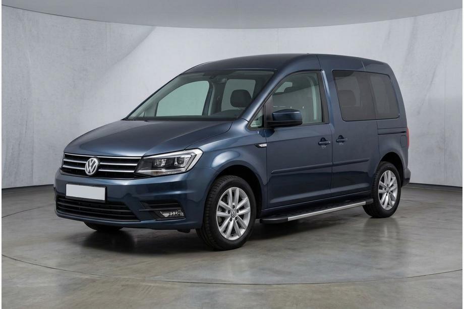 Volkswagen Caddy 2015-2020 Marchepieds Latéraux Duru (2 pcs, Aluminium) Image