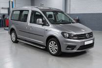 Volkswagen Caddy 2015-2020 Marchepieds Latéraux Maydos V1 (2 pcs, Aluminium & Inox) photo 1