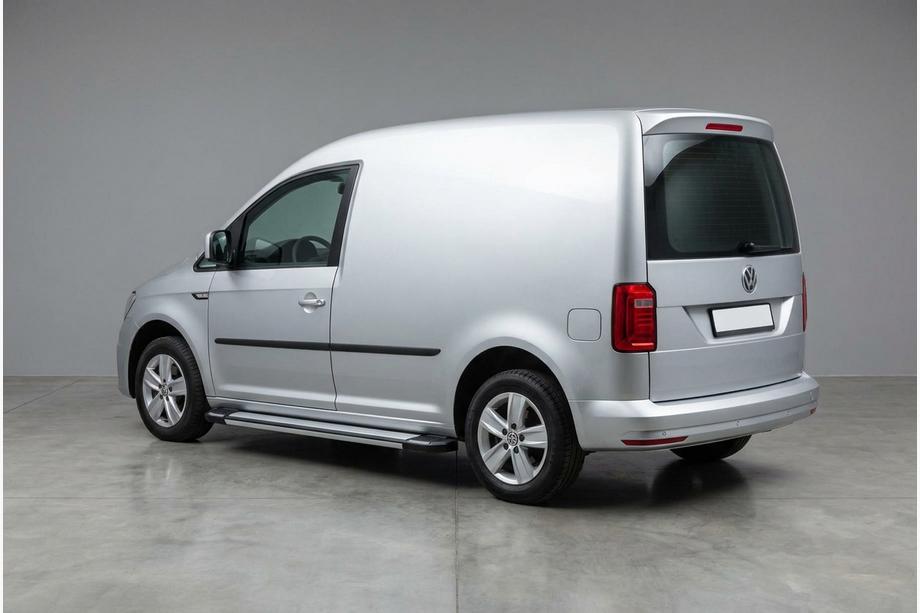 Volkswagen Caddy 2015-2020 Marchepieds Latéraux Rainbow (2 pcs, Aluminium) Base Standard Image