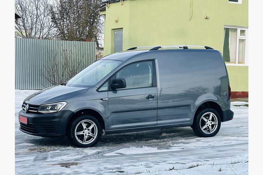 Volkswagen Caddy 2015-2020 Barres de Toit Chromées Base Maxi, Pieds Metalliques Photo 6