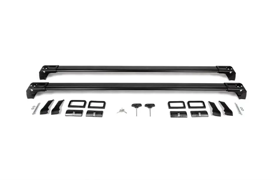 Volkswagen Caddy 2015-2020 Barres de toit transversales pour points de fixation d’origine (2 pcs) Photo 3
