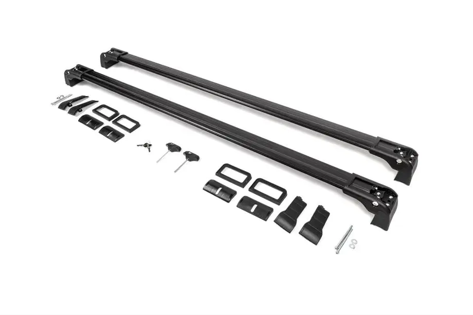Volkswagen Caddy 2015-2020 Barres de toit transversales pour points de fixation d’origine (2 pcs) Photo 4