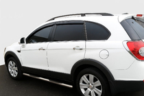 Chevrolet Captiva 2006-2019 Barres Latérales (2 pcs, Inox) photo 2