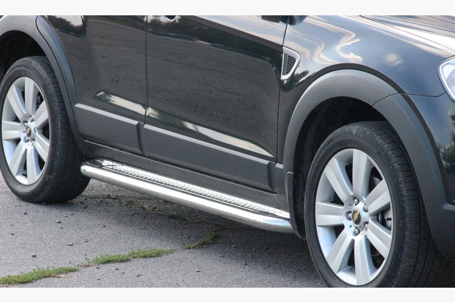 Chevrolet Captiva 2006-2019 Marchepieds Latéraux Premium (2 pcs, Inox) Image