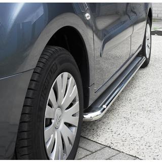 Marchepieds Latéraux Premium (2 pcs, Inox) Citroen Berlingo 1996-2008 photo 1