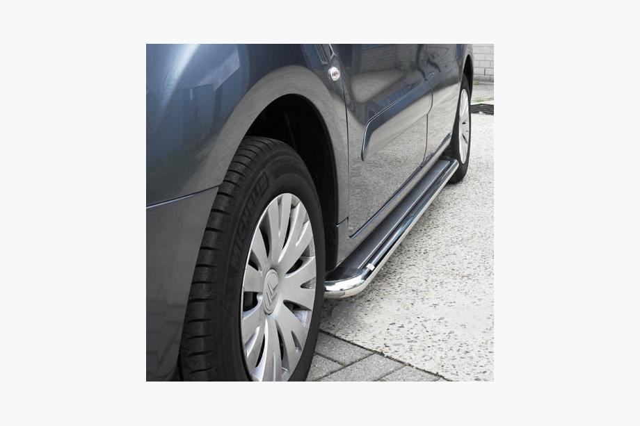 Citroen Berlingo 2008-2018 Marchepieds Latéraux Premium (2 pcs, Inox) d60 Image
