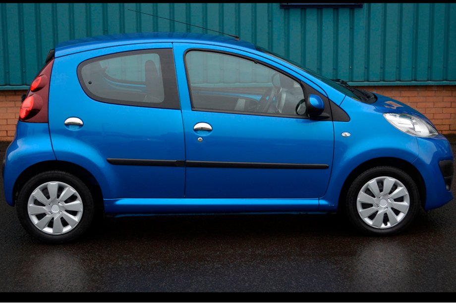 Citroen C-1 2005-2014 Couvre-poignées de porte en acier inoxydable 4 pièces, OmsaLine - Inox Italien Image