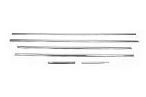 Audi A4 B7 2004-2008 Moulures inférieures de vitre inox (6 pcs) photo 2