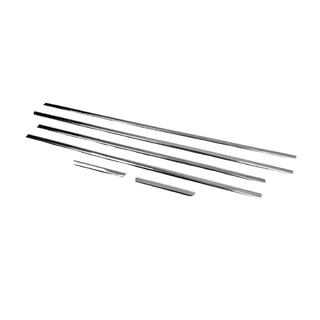 Moulures inférieures de vitre inox (6 pcs) Audi A4 B7 2004-2008 photo 3