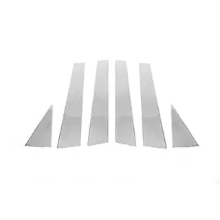 Enjoliveurs de Montants de Porte en Acier Inoxydable (6 pcs) Audi Q5 2008-2017 photo 2