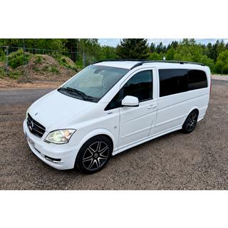 Barres de toit noires CAN Design Original (Pieds metalliques) Mercedes Vito W639 2004-2014 photo 2