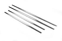 Mercedes E-class W210 1995-2002 Baguettes inférieures de vitres inox (4 pcs) Carmos - Fabricant Turc photo 4