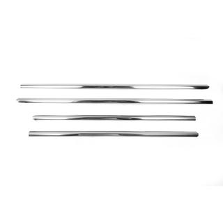 Baguettes inférieures de vitres inox (4 pcs) photo 2