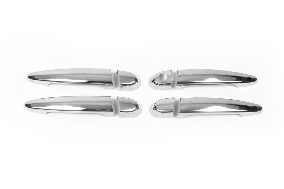 BMW X5 E70 2007-2013 Couvre-poignées de Porte Chromés (4 pcs, Acier Inoxydable) Photo 9