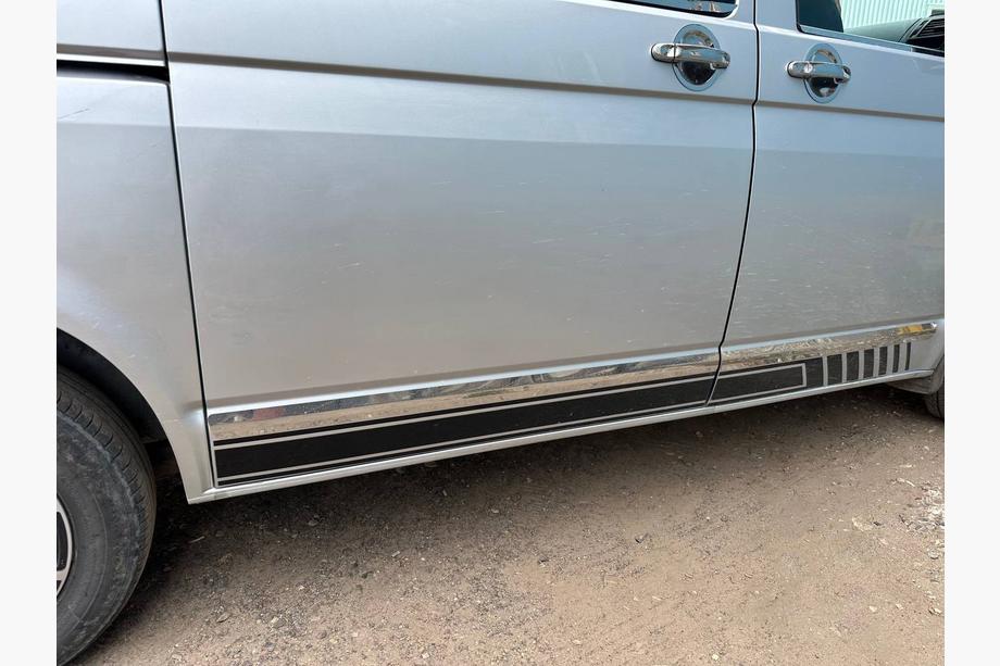 Volkswagen T6 2015-2024 Couvre-poignées de Porte en Acier Inoxydable Photo 20