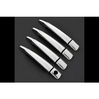 Couvre-poignées de Porte Chromés (4 pcs, Acier Inoxydable) photo 4